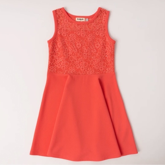 kidpik Other - NWT LACE BODICE SKATER DRESS Size 12